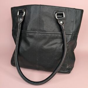Tignanello Black Leather Purse